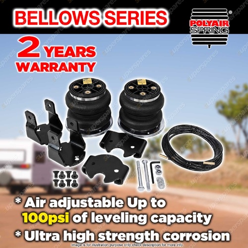 Polyair Bellows Air Bag Suspension Kit 0-1" for Toyota Hilux Gen 7 N70 2005-2015