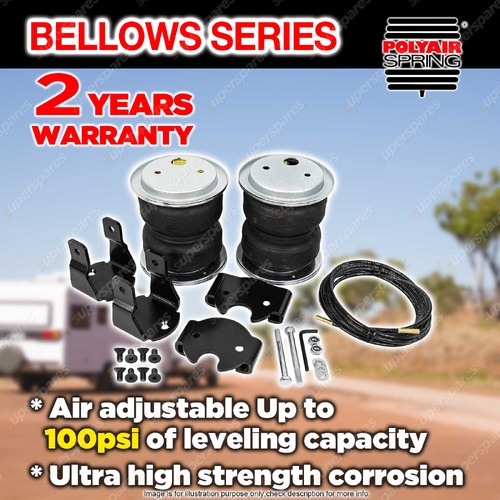 Polyair Bellows Air Bag Suspension Kit 2" Raised for Toyota Hilux Gen 7 N70