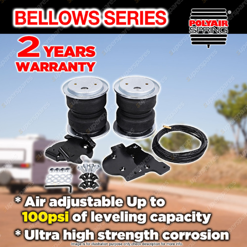 Polyair Bellows Air Bag Suspension Kit 2200kg 2" Raised for MAZDA BT-50 20-ON