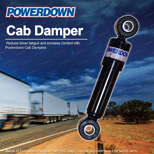 1 x Rear Powerdown Cab Damper for Volvo FH Series N Series Sloping Assembly