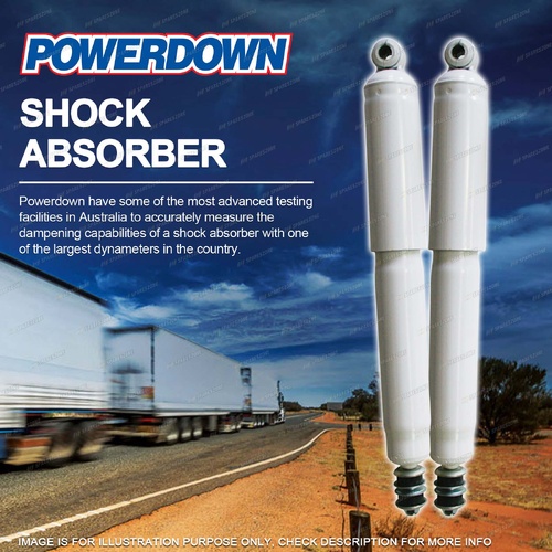2 Front POWERDOWN Shock Absorbers for BEDFORD PFK NZ SB NFM VAS 7142012 62-8910