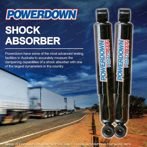 2 x Front POWERDOWN Shock Absorbers for FORD TRANSIT V21 V22 V24 V33 V51 V54 V65