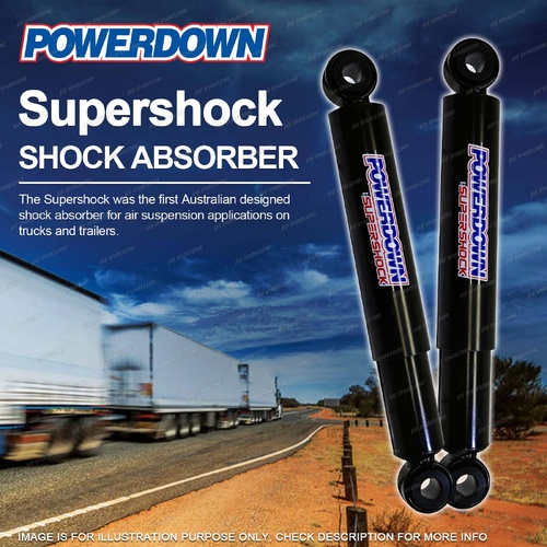 Front Powerdown Supershock Shock Absorbers for Hino FG FL FM FS GH SH SS Series