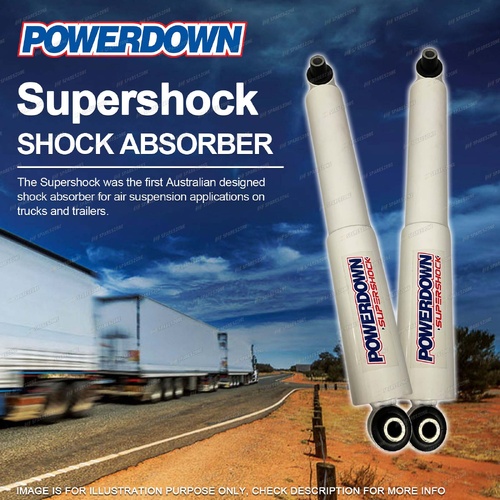 2 x Rear POWERDOWN SUPERSHOCK Shock Absorbers for INTERNATIONAL 7600 3549099C2