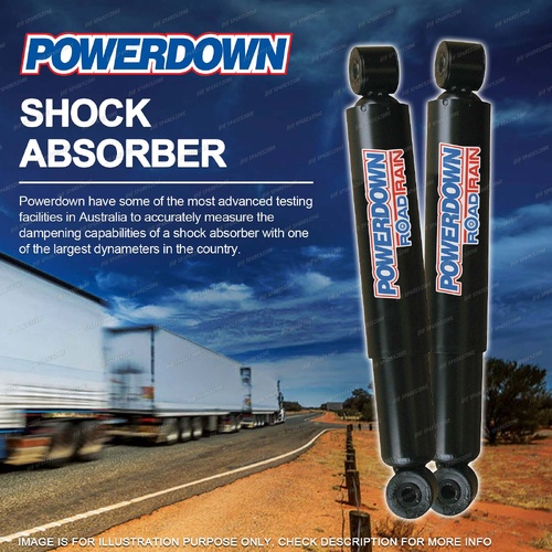 2 x Front POWERDOWN Shock Absorbers for MERCEDES BENZ 14 Series 1418L 1418 LK