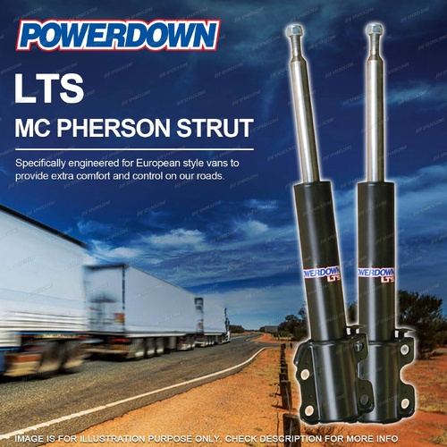 2 x Front POWERDOWN LTS Shock Absorbers for MERCEDES BENZ SPRINTER 904 320 0730