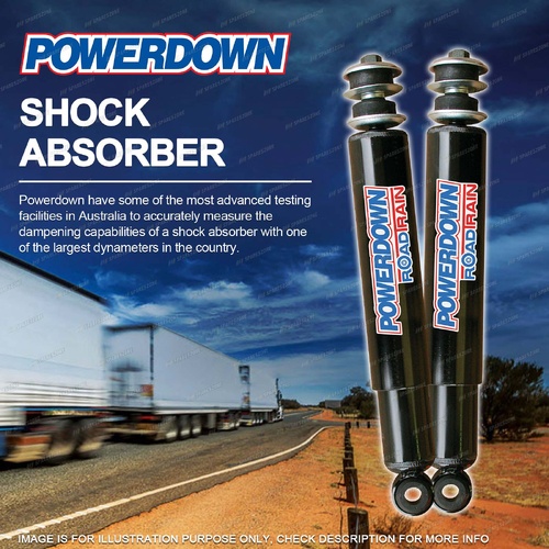 2 x Rear POWERDOWN Shock Absorbers for SCANIA 142 Series 6x4 OE 1331756