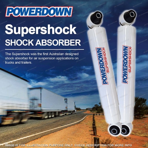 Rear POWERDOWN SUPERSHOCK Shock Absorbers for VOLVO FH12 FH13 20374543 20585556
