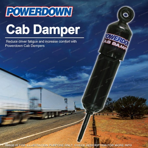 1 x POWERDOWN Rear Cab Damper for MACK SUPERLINER II VALUELINER 14QK2111
