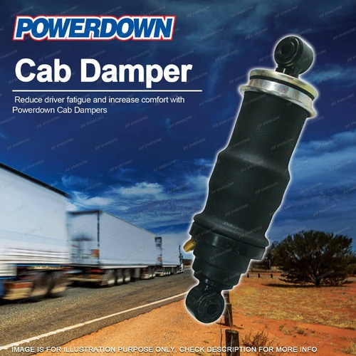 POWERDOWN Rear Cab Damper Air Spring Combo for MERCEDES Actross 942 890 0219