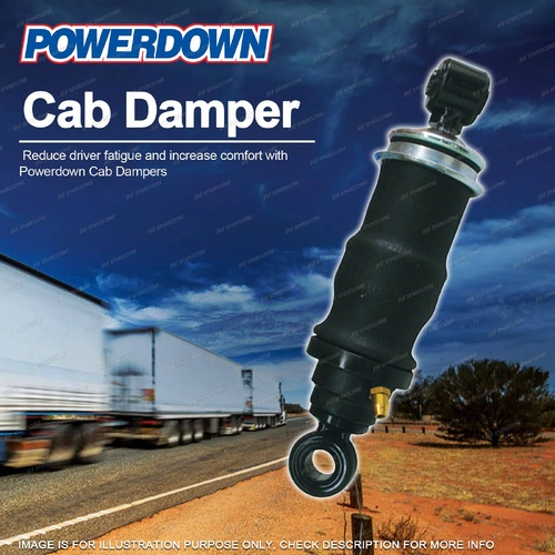 POWERDOWN Rear Cab Damper Air Spring Combo for MERCEDES Actross 943 890 3819
