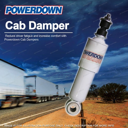 1 x POWERDOWN Rear Cab Damper for MITSUBISHI FV415 NZ MC012599 MC024168 MK996368