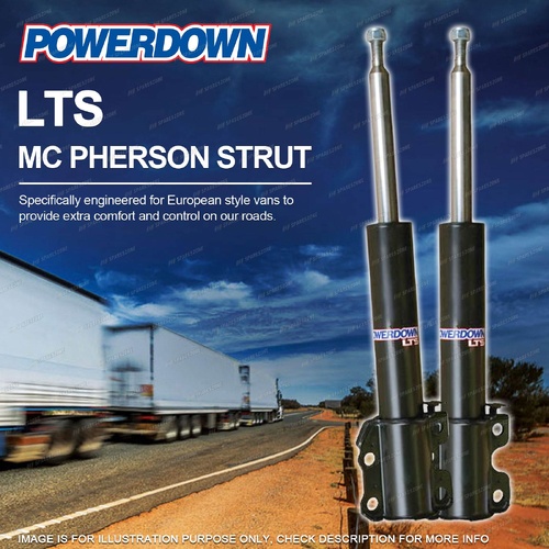 2 x Front Powerdown LTS Shock Absorbers for Volkswagen LT28 LT35 Cargo