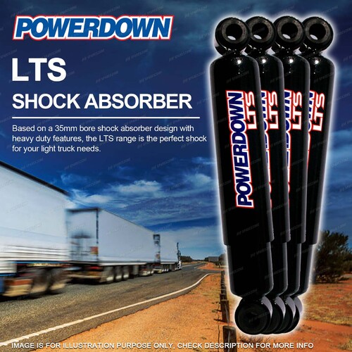 4 x Front Powerdown LTS Shock Absorbers for Western Star Premium Quality