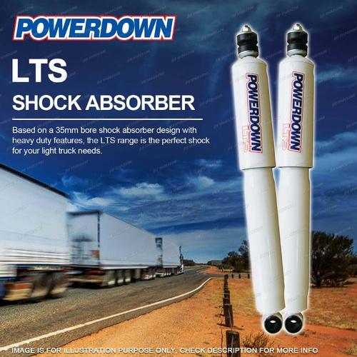 2 x Front Powerdown LTS Shock Absorbers for Toyota BU Series BU72 89 - 93