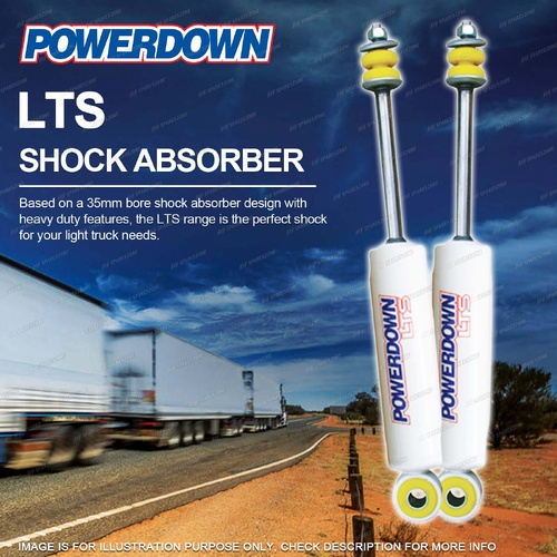 2 x Front Powerdown LTS Shock Absorbers for Toyota BU Series BU306 NZ 99 - 03