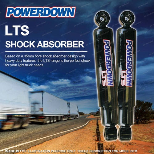 2x Rear Powerdown LTS Shock Absorbers for Mercedes Benz Sprinter 3 & 4 & 5 Tonne