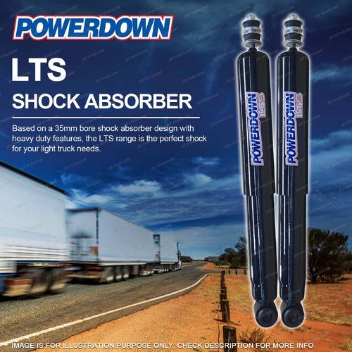 2 x Front Powerdown LTS Shock Absorbers for Daihatsu V Series V119 NZ 89 - On