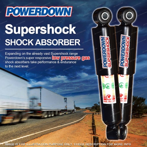 2 x Rear Powerdown Supershock Shock Absorbers for Maxus Airmax Premium Quality