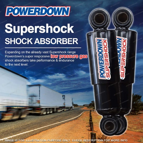 2 x Rear Powerdown Supershock Shock Absorbers for SAF IU01 IU02 IU03