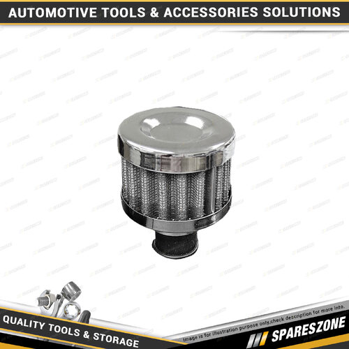 Jetco Breather Filter - Chrome 12mm High Performance Premium Quality