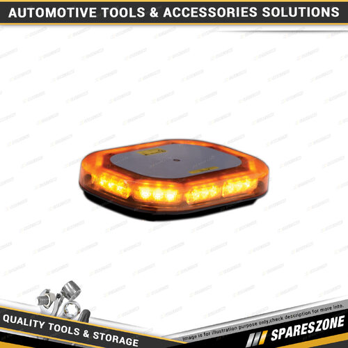 Motolite 12V/24V 30 LEDs Multi-Pattern Vehicle Strobe Beacon - Multi-mode Flash