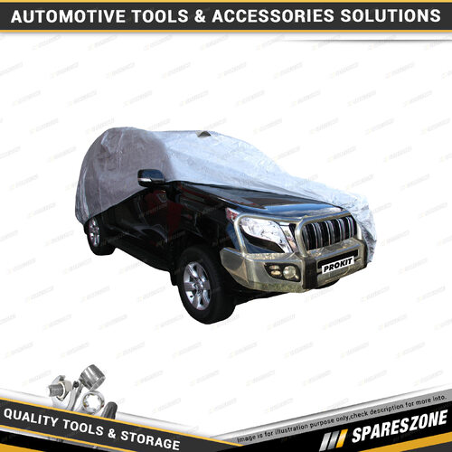 PC Covers 4WD SUV & Van Cover - Large Waterproof 465x185x145mm Hooded Air Vent