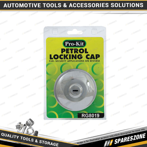 Pro-Kit Locking Petrol Cap - Fuel Security Applications On Reverse