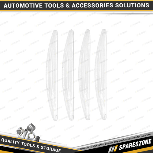 4 Pcs of Pro-Kit Transparent Door Edge Protector Set - Strong Adhesion