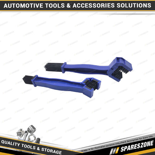 2 Pcs of PK Tool Bike Drive Chain Cleaning Brush Set - Easy Drive Chain Cleaning