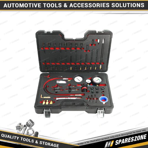 46 Pcs of PK Tool Compression & Leak Tester Master Kit Petrol & Diesel Engine