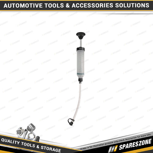 PK Tool 120ml Fluid Extractor Syringe - with 200mm Suction Hose Viton Seals