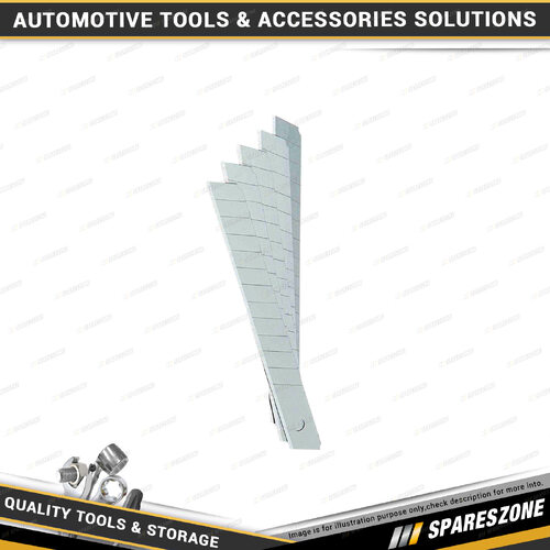 10 Pcs of PK Tool Snap-Off 9mm Knife Blades - Heavy Duty Snap Off Blades