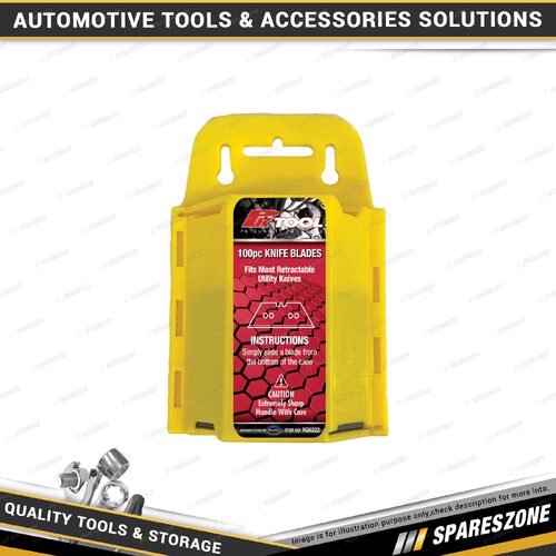 100 Pcs of PK Tool Stanley Type Knife Blades with Dispenser - Heavy Duty