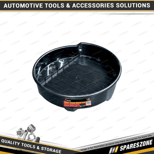 PK Tool Drain Pan - Moulded to Fit 200Ltr Oil Drum 600mm Diameter 100mm Deep