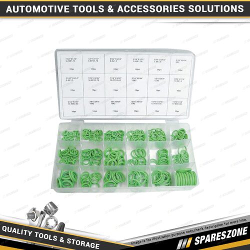 270 Pcs of PK Tool HNBR O-Ring for Air Conditioning - Contains 18 Popular Sizes