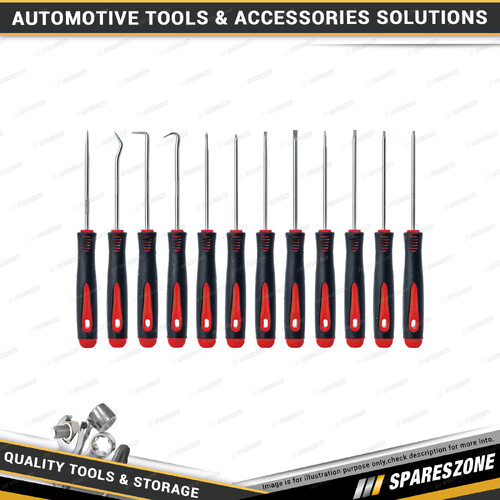 12 Pcs of PK Tool Screwdrivers & Pick Set - 8x Precision Screwdrivers & 4x Picks