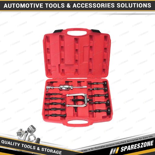 16 Pcs of PK Tool Puller Set - Inner Bearing with Slide Hammer & Adaptors