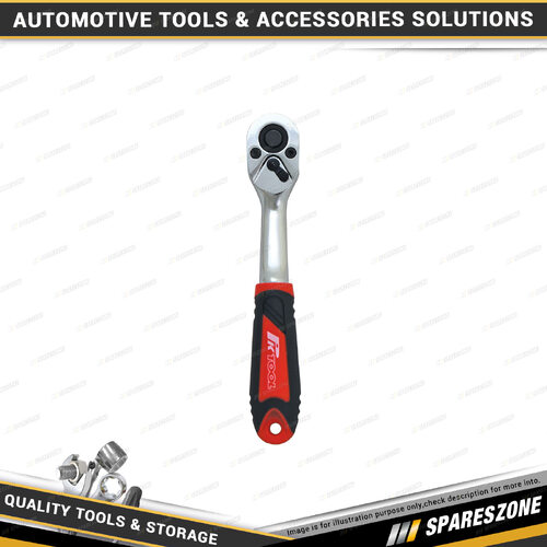 PK Tool 1/4 Inch Drive 150mm Reversible Ratchet - 72 Teeth Offset/Angled Shaft