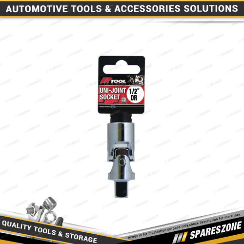 PK Tool 1/2 Inch Drive Socket Universal Joint - Chrome Vanadium Steel