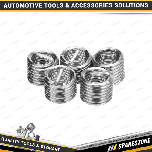 10 Pcs of PK Tool Thread Coil - Wire Thread Insert Set M5 x 0.8 x 7.5mm