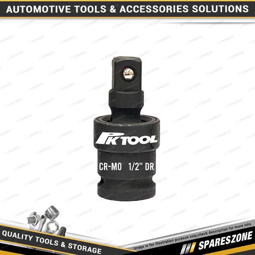 PK Tool 1/2" Dr Impact Ball Swivel Universal Joint Socket - 360 Degree Swivel