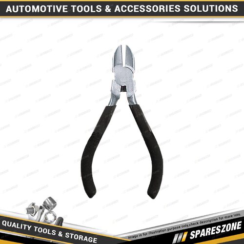 PK Tool 114mm 4-1/2 Inch Mini Side Cutter Plier - Spring Hinge with Cutting Edge