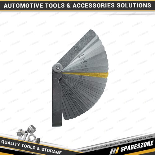 PK Tool 32 Blade Feeler Gauge - Measure Tools Thickness Gap Metric Filler