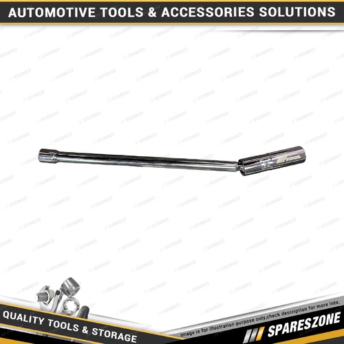 PK Tool 3/8" Drive Magnetic Spark Plug Socket - 16mm Swivel Head 295mm Long