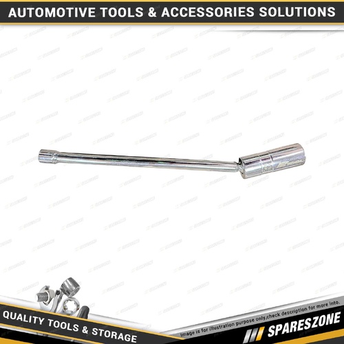 PK Tool 3/8" Drive Magnetic Spark Plug Socket - 21mm Swivel Head 295mm Long