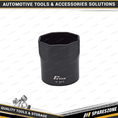 PK Tool 3/4" Drive Axle Retainer Nut Socket & Spanner - 3" 8 Point