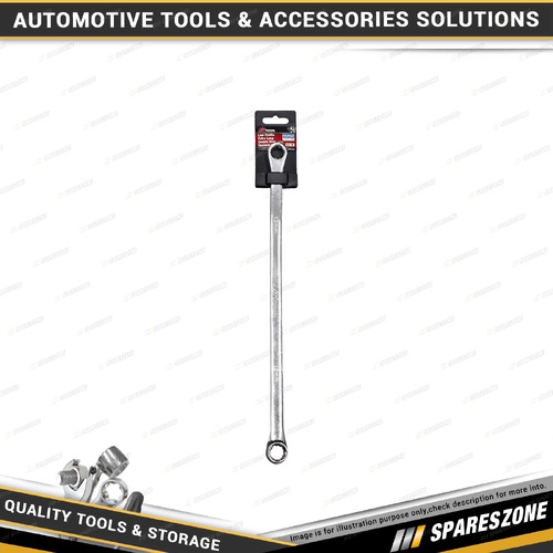 PK Tool 13 & 15mm Low Profile Extra Long Double Ring Spanner - Drop Forged