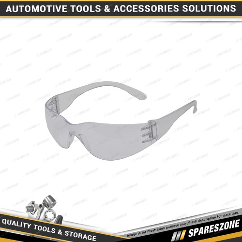PK Tool Clear Lens Safety Glasses - Medium Impact Polycarbonate Lenses