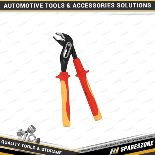 PK Tool 1000V VDE 250mm Heavy Duty Multi-Grip Plier - Slip Guards Cr-V